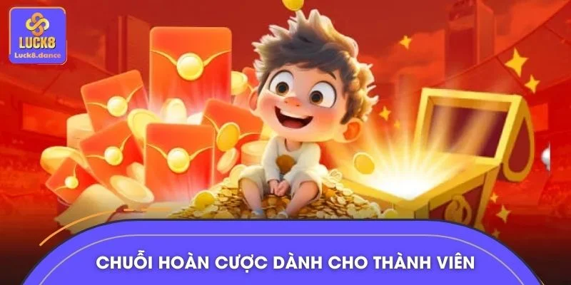 Chuỗi sự kiện hoàn cược dành cho thành viên LUCK8