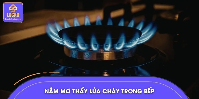 Hình ảnh lửa cháy trong bếp biểu hiện cho sự ấm êm